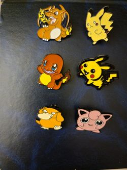 Pokémon Metal Pins