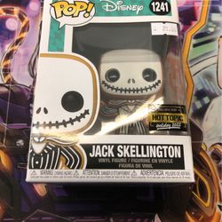 Jack Skellington Funk pop Hot Topic 1241