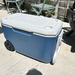 100qt Coleman Wheeled Cooler