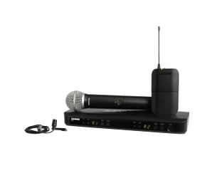 Shure Wireless Combo System with PG58 Handheld and CVL Lavalier