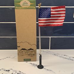 Hallmark Kiddie Car Corner Collection Flagpole