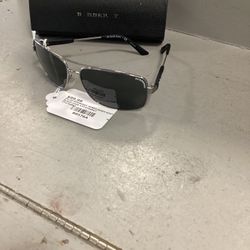 Burberry Mens BE3074 Rectangular Sunglasses 