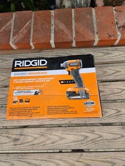 Ridgid 18v brushless 4 mode impact driver Kit