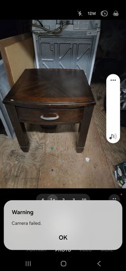 End table with drawer