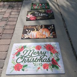 Christmas mats