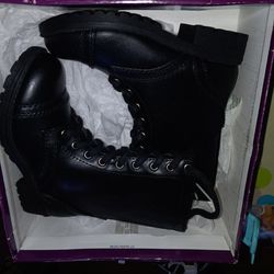 Kids Leather Boots 