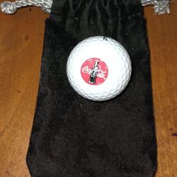 COCA-COLA Collectible Logo Advertising GOLF BALL.