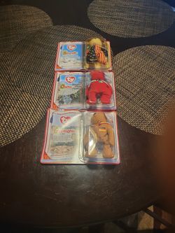 McDonald ty Teenie Beanie Babies International Bears II