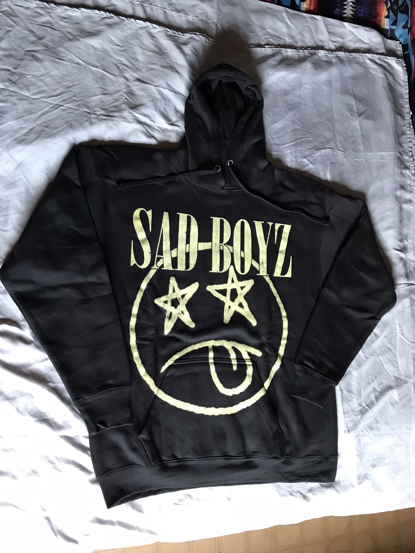 Sad Boyz Official Merch Hoodie Size Large