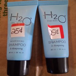 New,  2 Travel Size Shampoo 
