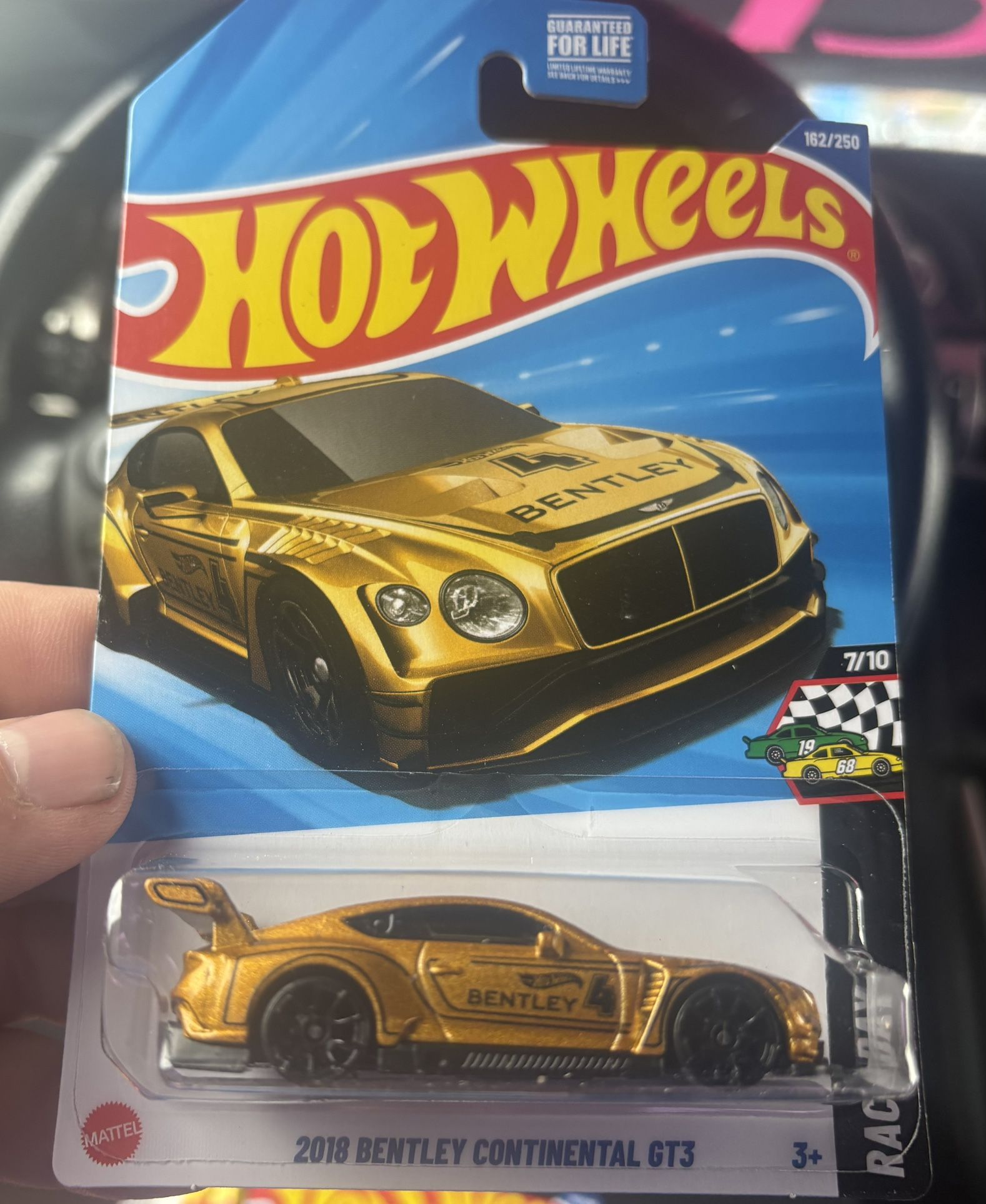 hot wheel 2018 bentley gt3