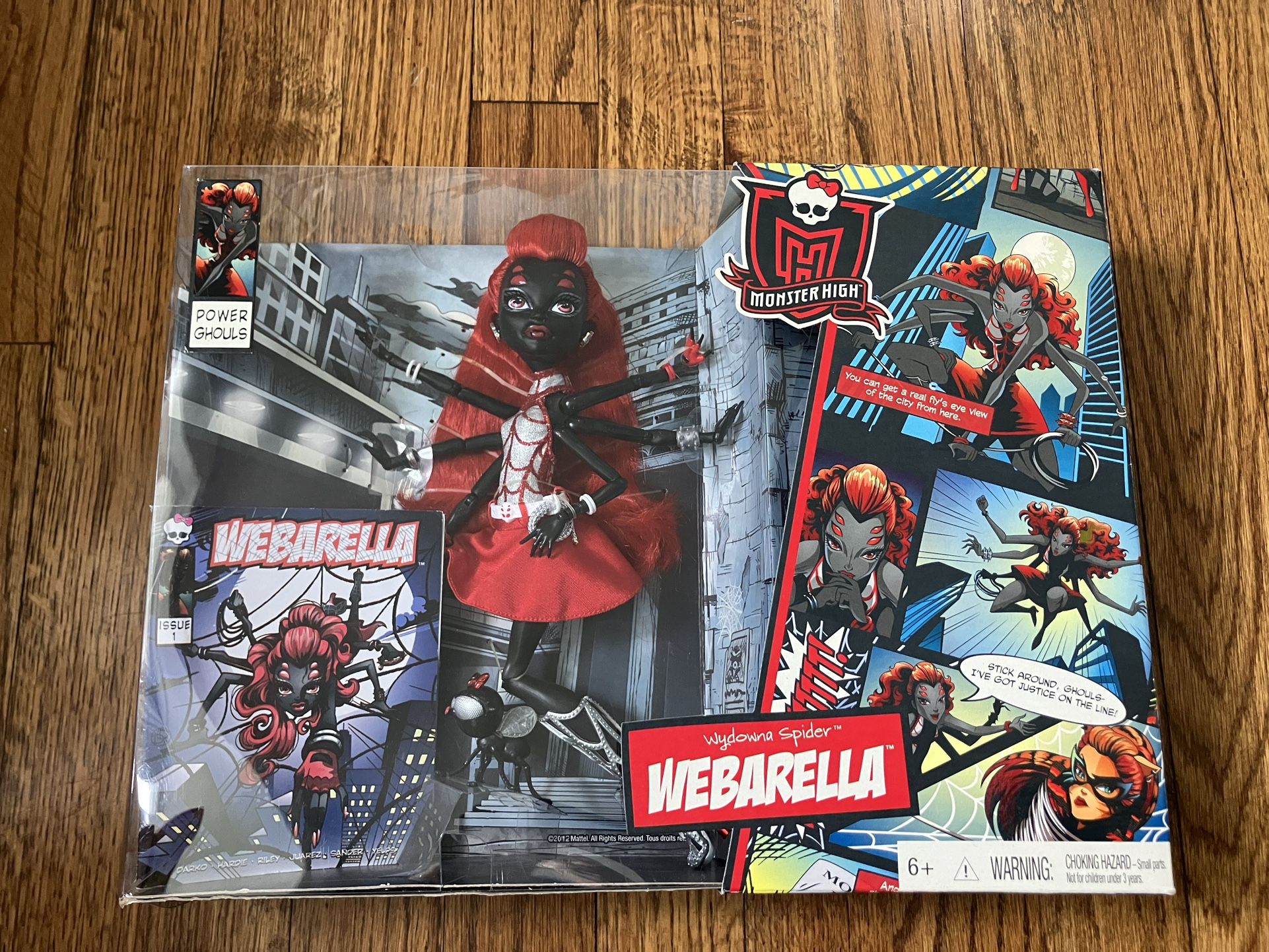 Monster High Webarella Wydowna Spider