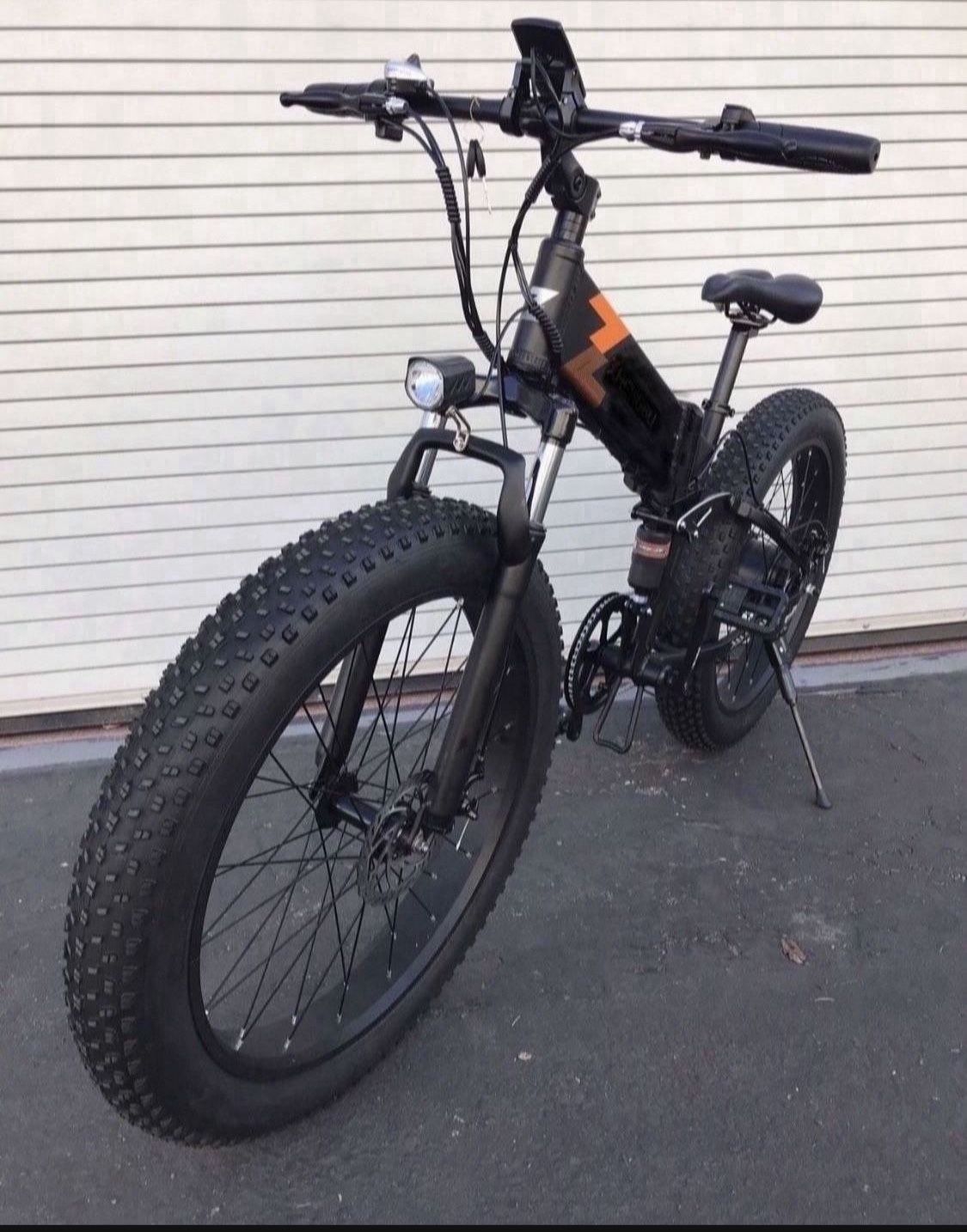 Fat Tire Folding Electric Bike