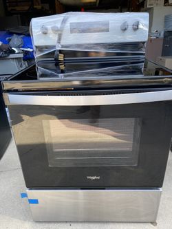 Whirlpool Electric Cooktop Stove Oven 