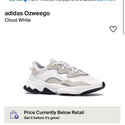 Adidas Cloud White OzWeego 13s (men)