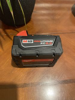 New Milwaukee Battery M18 XC 5.0 $55 Firm-Firme 