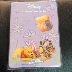 Disney Pooh Coloring Set