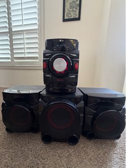 LG XBOOM HiFi system