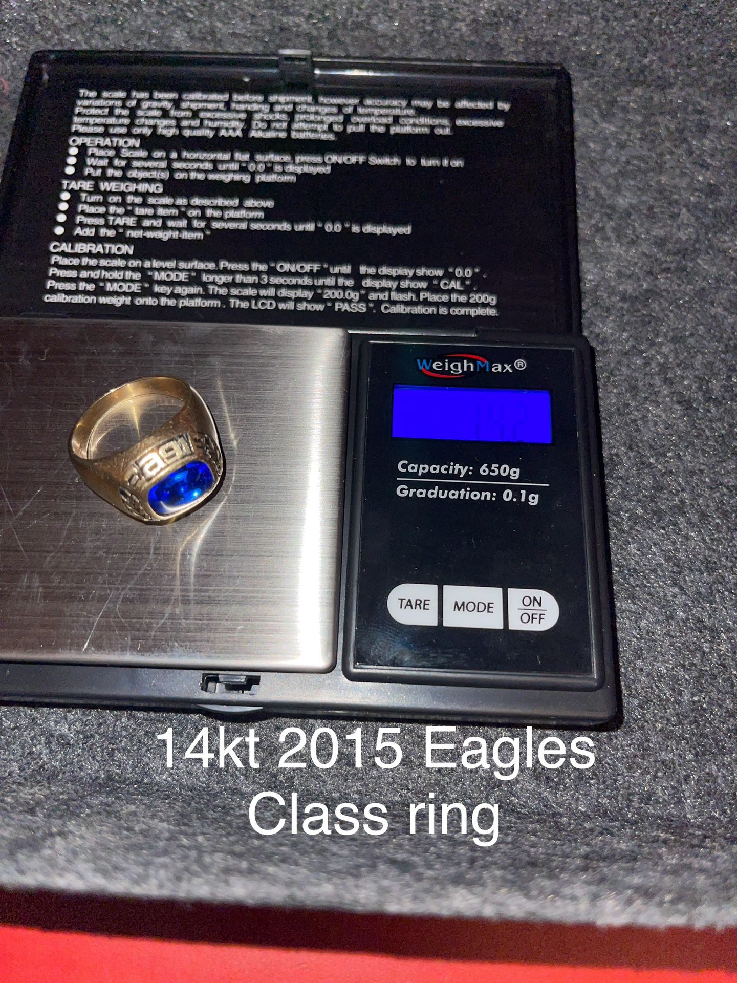 Gold Class Ring
