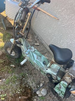 Gas scooter