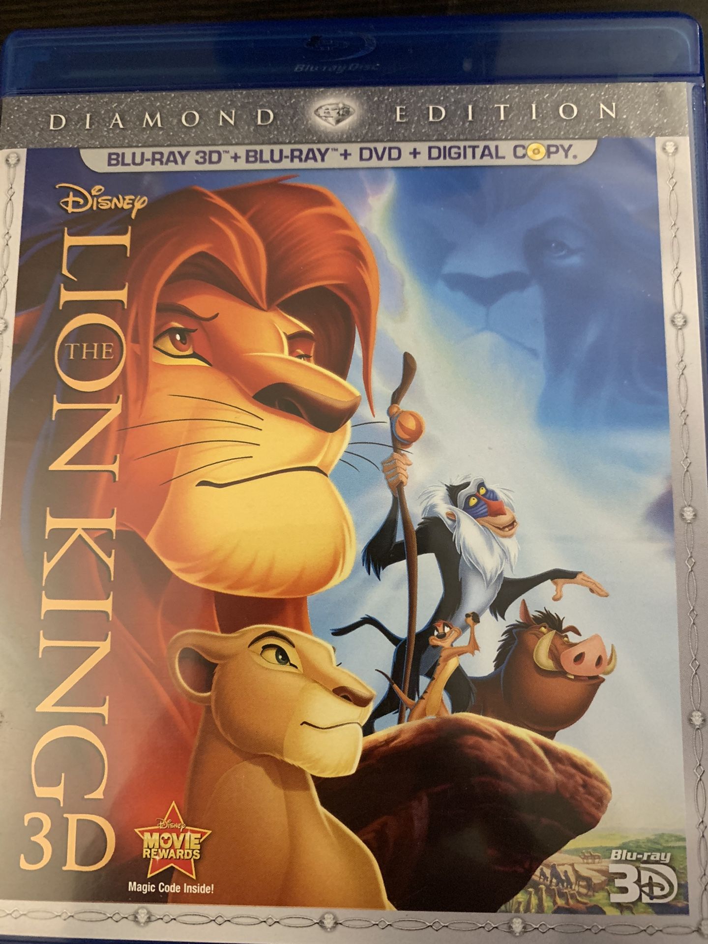 Disney’s The LION KING Diamond Edition (3D Blu-Ray + Blu-Ray + DVD + Digital!)