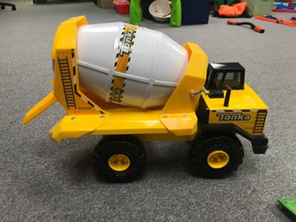 Tonka truck-cement mixer