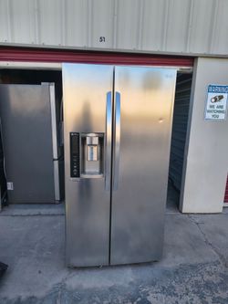 LG Refrigerator stainless steel side by Side
