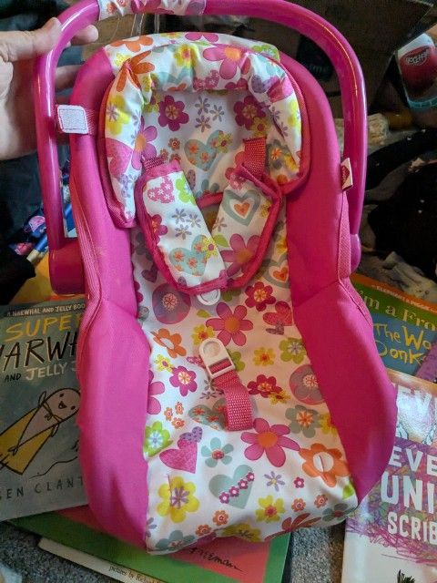 Baby Doll Car Seat