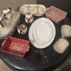 Baking dish set and others