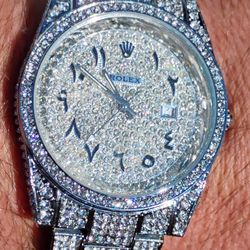 Luxury Moissanite  Watch.  $200