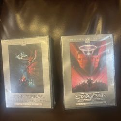 Star Trek 3 and Star Trek 5 DVD’s-Brand New/sealed