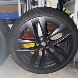 Tesla Model S 21” Arachnid Wheels For 2021-2025