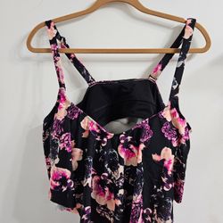 Torrid 2X Floral Bikini Top 