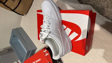 Nike White Low-Top Sneakers