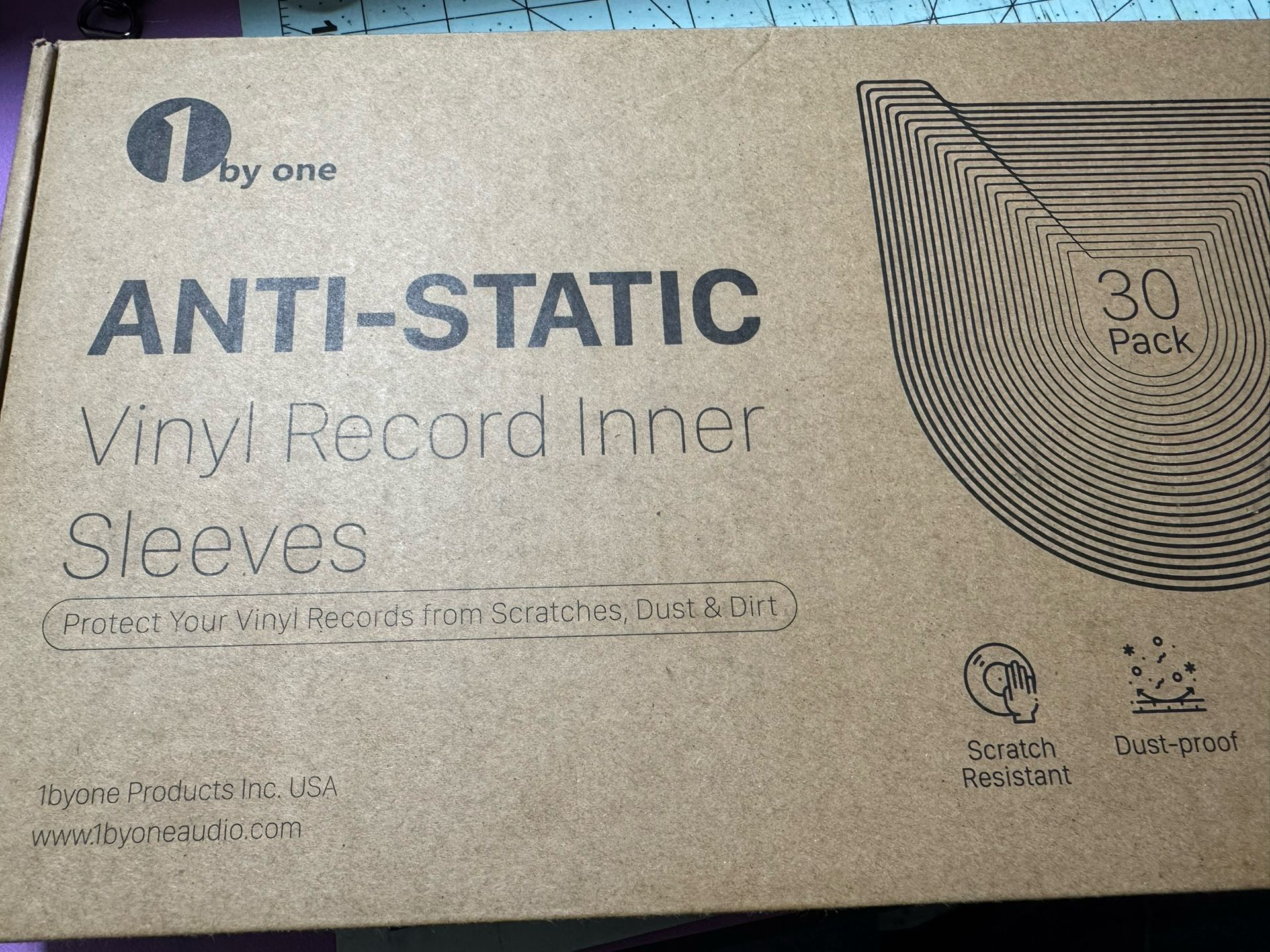 Vinyl Record Inner Sleeves 30 Pack