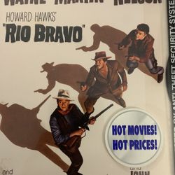 RIO BRAVO (DVD-1959) NEW! John Wayne! + Dean Martin! + Ricky Nelson!