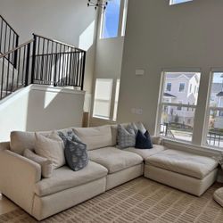 Beautiful Cream Sectional