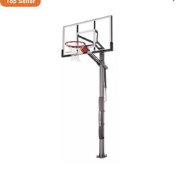 Goaliath 60'' Ignite In-Ground Basketball Hoop  Court