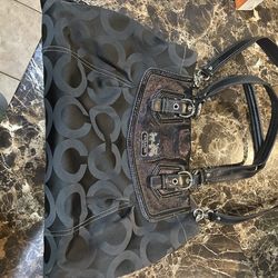 Black Coach Purse