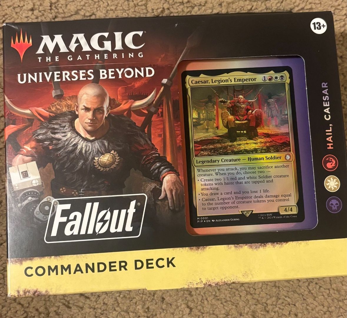Wizards of The Coast - Magic: The Gathering Fallout Commander Deck - Hail, Caesar