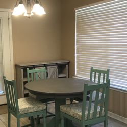 Refurbished Table And Chairs 