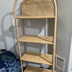 Rattan  Shelf 