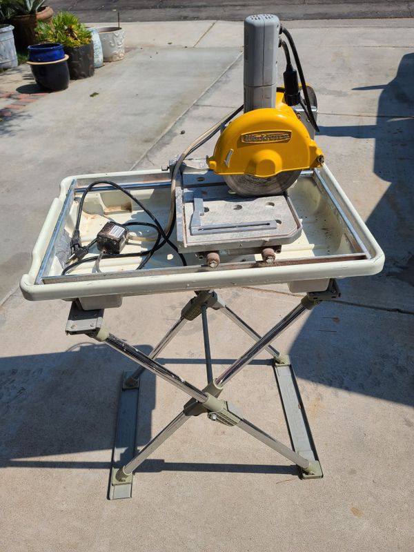 Tile saw with the stand price $65 no delivery for Sale in Las Vegas, NV