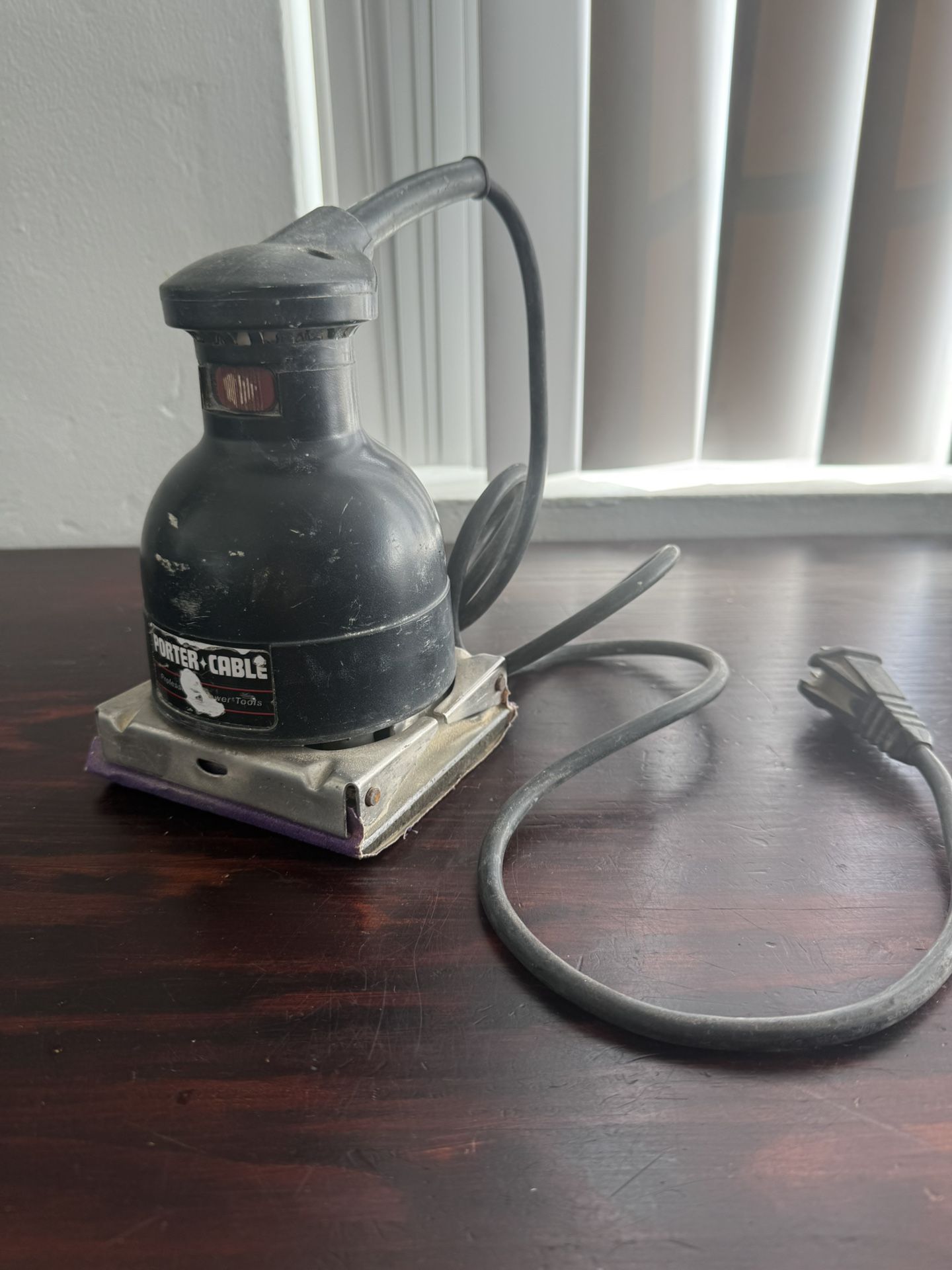 Porter Cable Model 330 Palm Sander 1/4 Sheet Always On