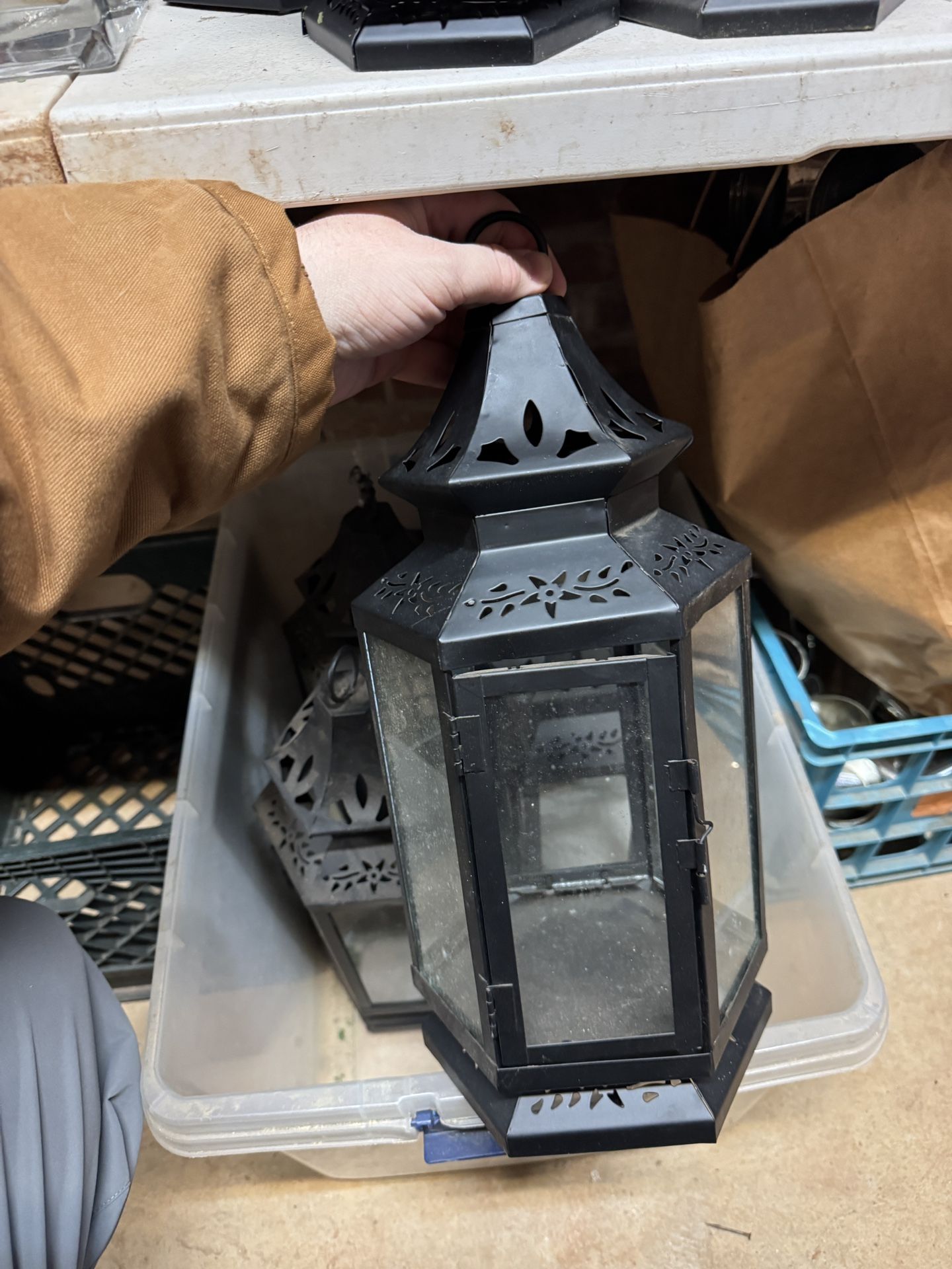 Large Candle Holder Lanterns