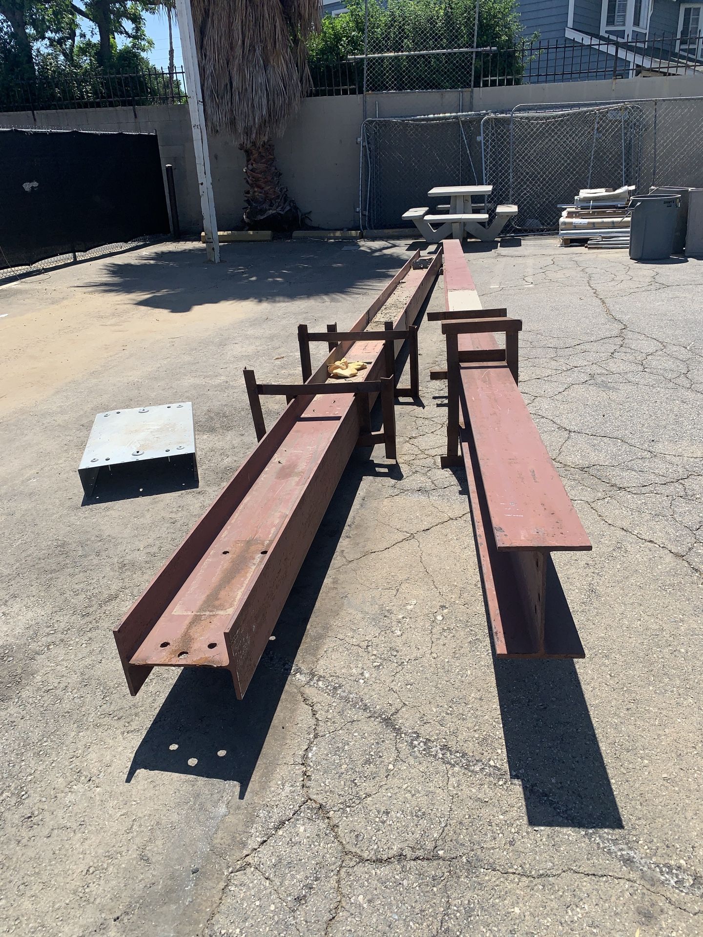 Steel I Beams 8”x12”x26’ Long