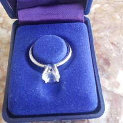 Vanderbilt Cubid Zirconia Wedding Ring