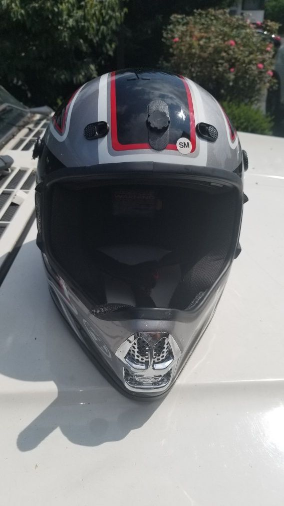 Dirt bike helmet