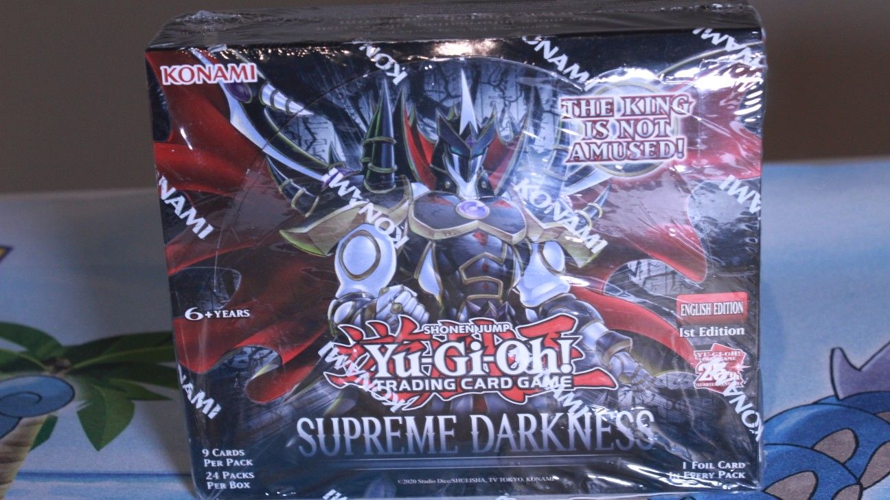 Yu Gi Oh! Supreme Darkness Booster Box First Edition!