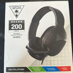 Brand New in Box Turtle Beach Recon 200 GEN 2 Headset